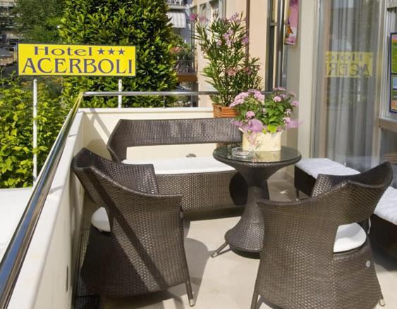 Hotel Acerboli リミニ エクステリア 写真