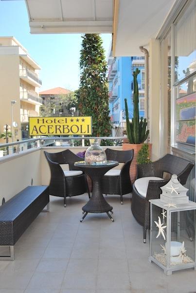 Hotel Acerboli リミニ エクステリア 写真