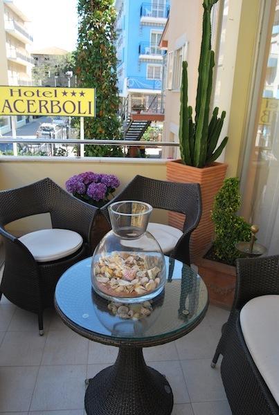 Hotel Acerboli リミニ エクステリア 写真